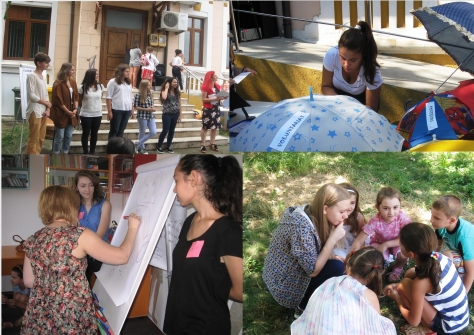 BIBLIOVACANTA - Proiect derulat cu ajutorul a 11 voluntari, elevi si studenţi, care au înţeles că biblioteca este o casă a tuturor celor care vor să înveţe şi că educaţia este un proces continuu la care putem contribui împreună. Pe toata perioada vacantei de vară, adolescenţii au contribuit la derularea a 5 cluburi destinate copiilor cu vârste între 6 -13 ani (Focşani, iunie –august 2016) Biblioteca Judeţeană “Duiliu Zamfirescu” Vrancea